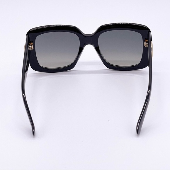 New Authentic GUCCI Gradient Grey Square Ladies Sunglasses GG0141SN 001 53 - Picture 7 of 11